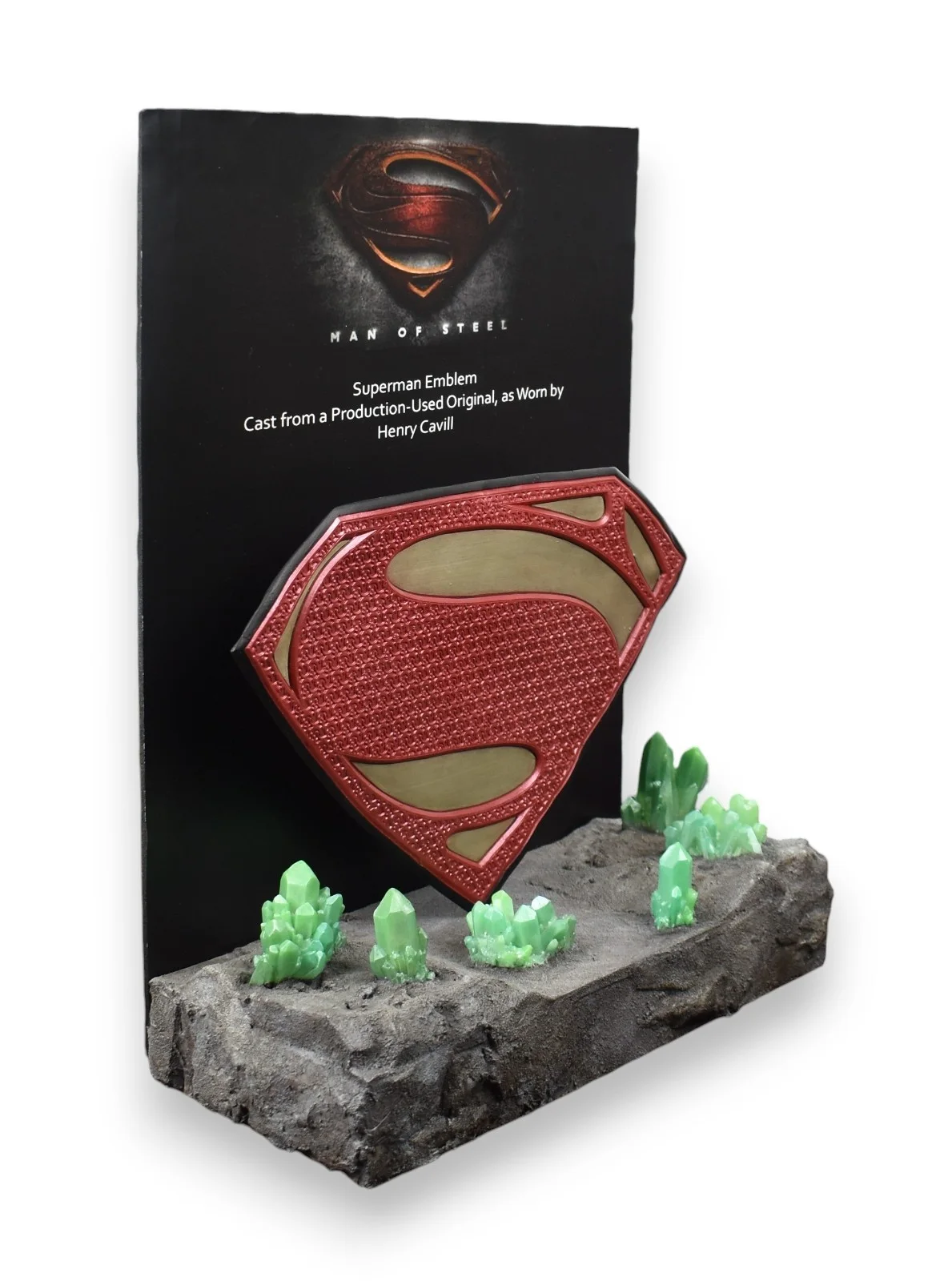 Superman: Man of Steel (2013) Cast Emblem Prop 'Cast Directly from Original', изображение 2