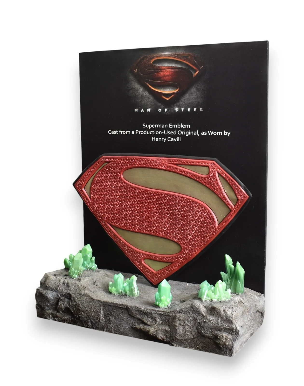 Superman: Man of Steel (2013) Cast Emblem Prop 'Cast Directly from Original', изображение 3