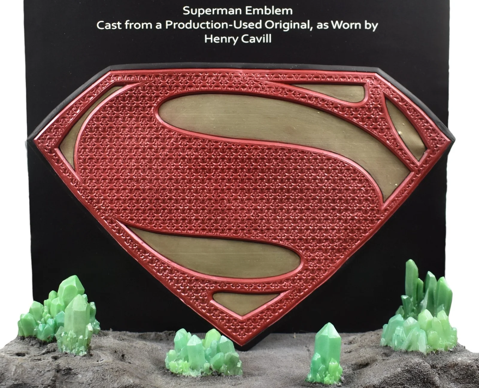 Superman: Man of Steel (2013) Cast Emblem Prop 'Cast Directly from Original', изображение 4