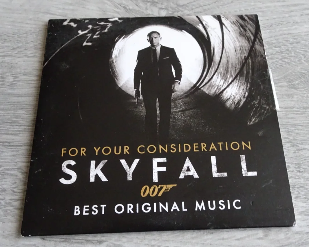 James Bond CD Skyfall For Your Consideration soundtrack 007 Promo, image 3