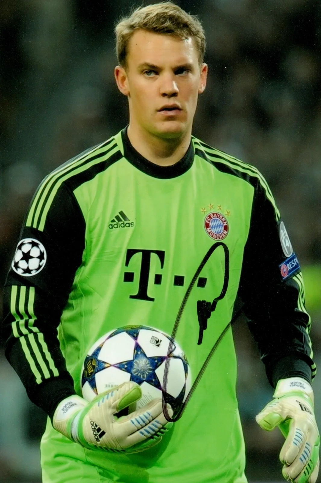 Manuel Neuer — Manuel Neuer Signed 6x4 Photo Schalke 04 Bayern Munich Genuine Autograph + COA