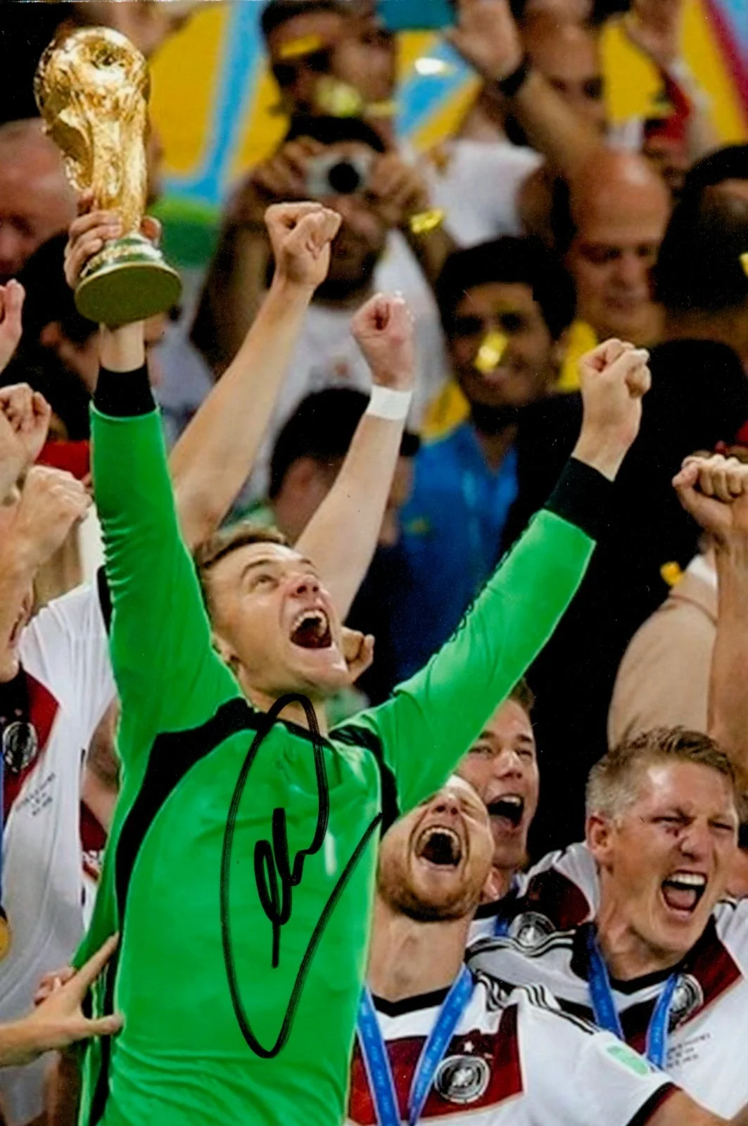 Manuel Neuer — Manuel Neuer Signed 6x4 Photo Schalke 04 Bayern Munich Genuine Autograph + COA