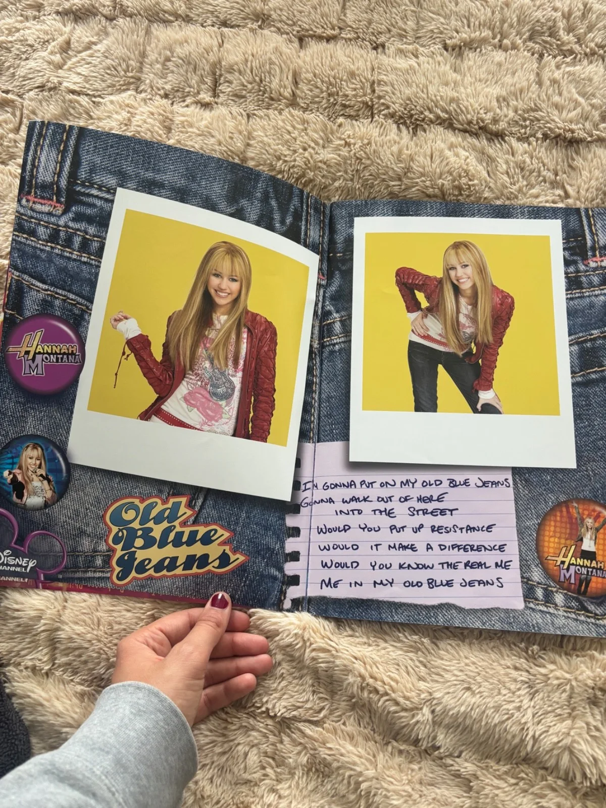 By Miley Cyrus — Signed Miley Cyrus/ Hannah Montana Memorabilia, image 2
