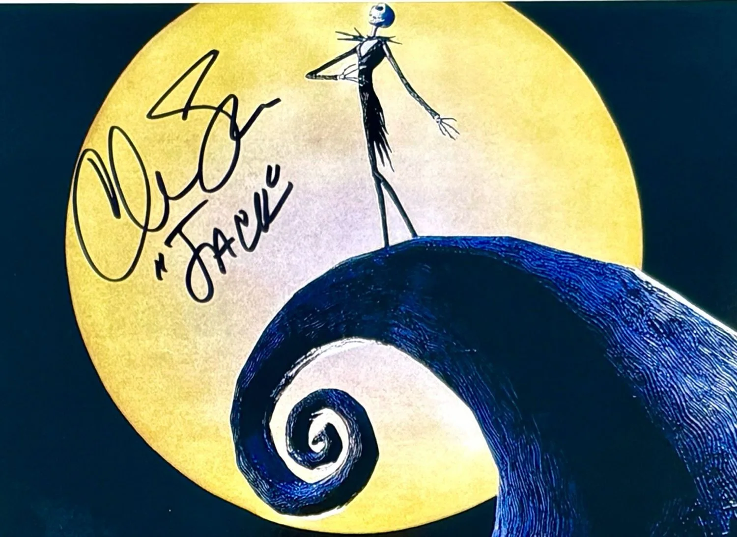 Chris Sarandon Signed Photo Framed & COA The Nightmare Before Christmas Poster, image 5