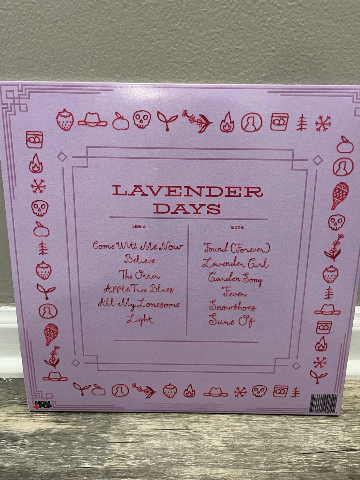 Caamp Lavender Days Autographed Record LP, Ohio Exclusive Purple variant, image 2