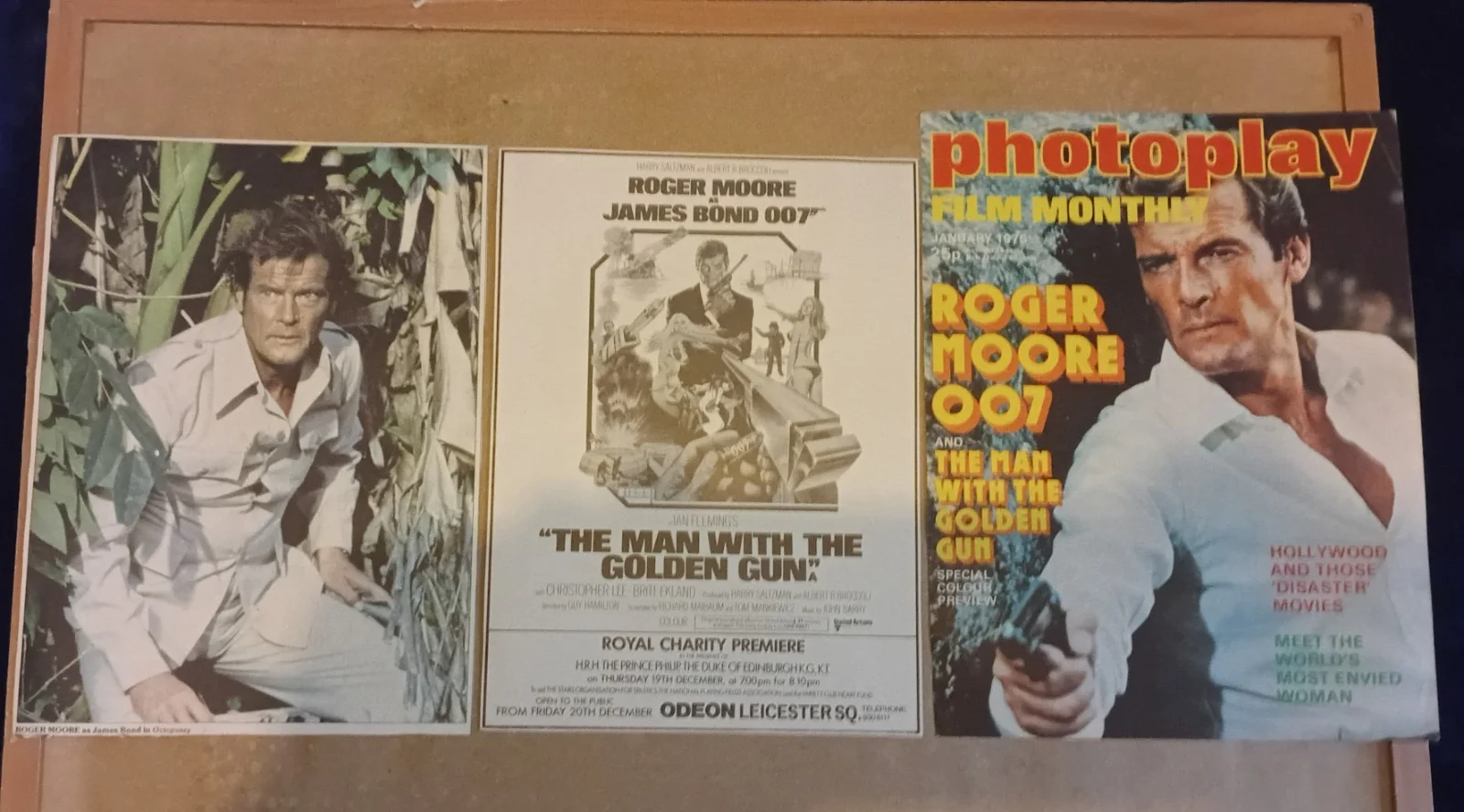 ROGER MOORE MAGAZINE CLIPPINGS, image 2
