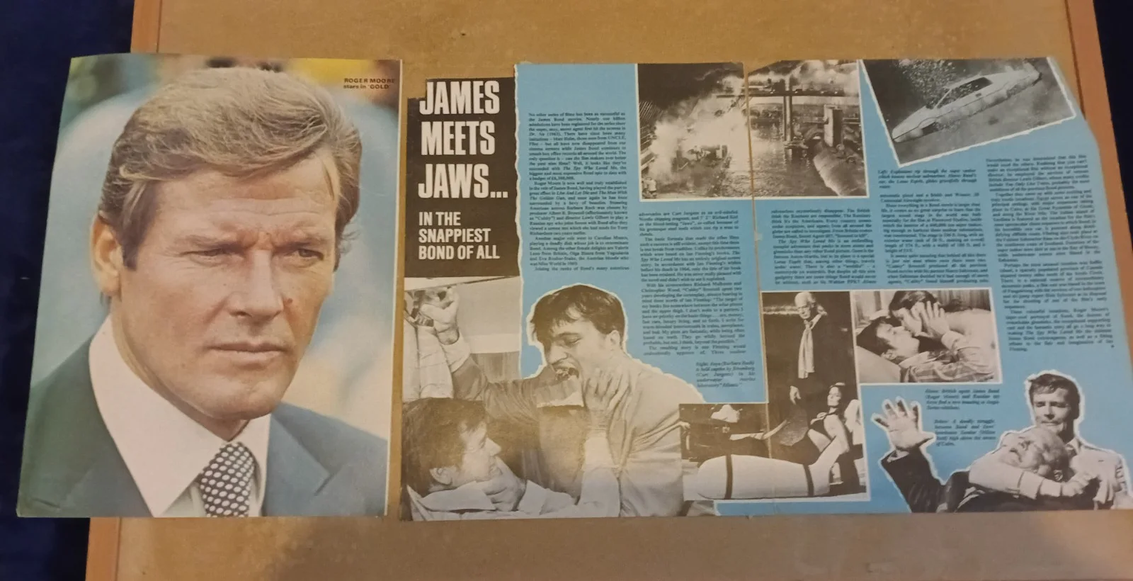 ROGER MOORE MAGAZINE CLIPPINGS, image 3