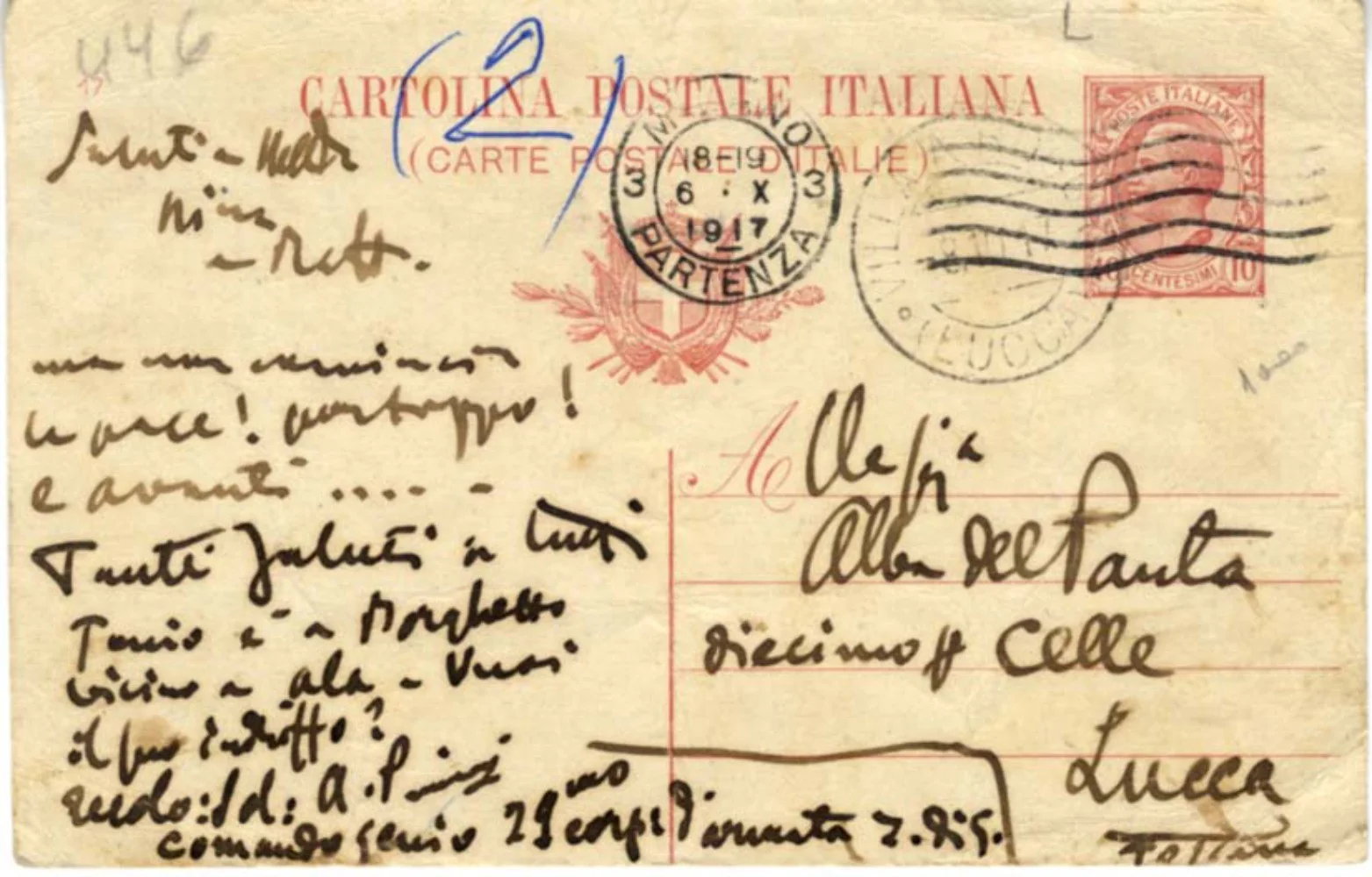 COMPOSER Giacomo Puccini autographs, COLLECTION of 5 autograph letters signed &, image 3