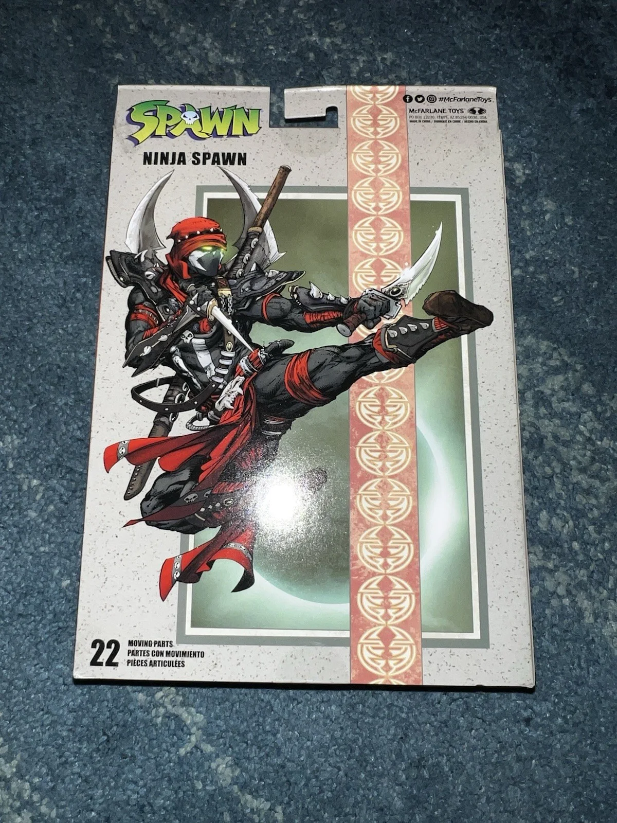 Todd McFarlane Signed Official Spawn Ninja McFarlane Toy Figurine Beckett, image 3