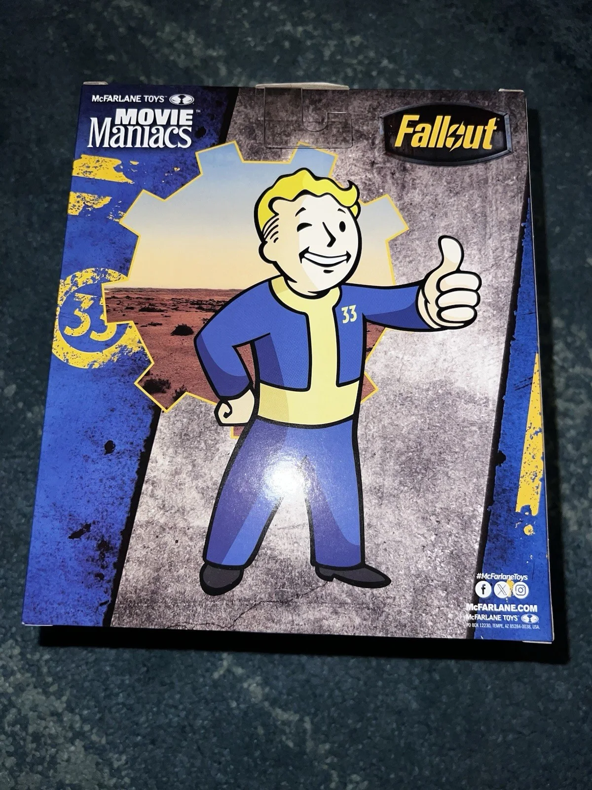 Todd McFarlane Signed Official Vault Boy McFarlane Toy Figurine Fallout Beckett, изображение 3
