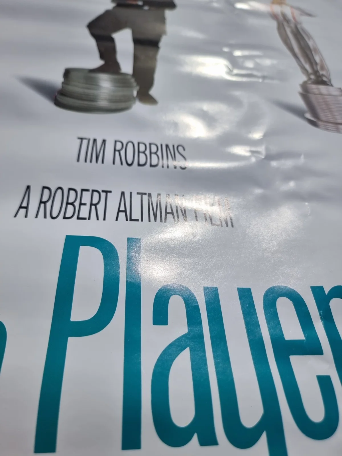 The Player One Sheet Cinema Poster 1992 Original 27" X 40" Vintage Altman Robbin, изображение 4