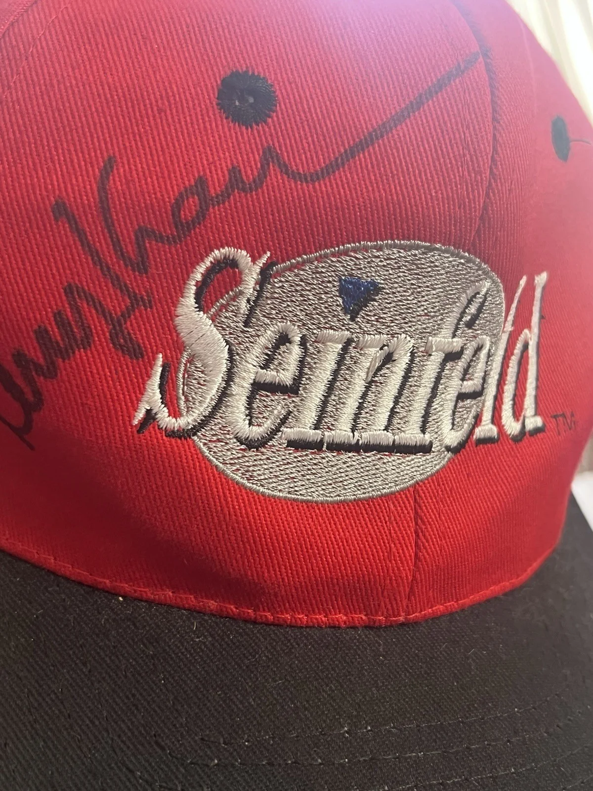 Seinfeld Hat - Signed By Kenny Kramer, изображение 2