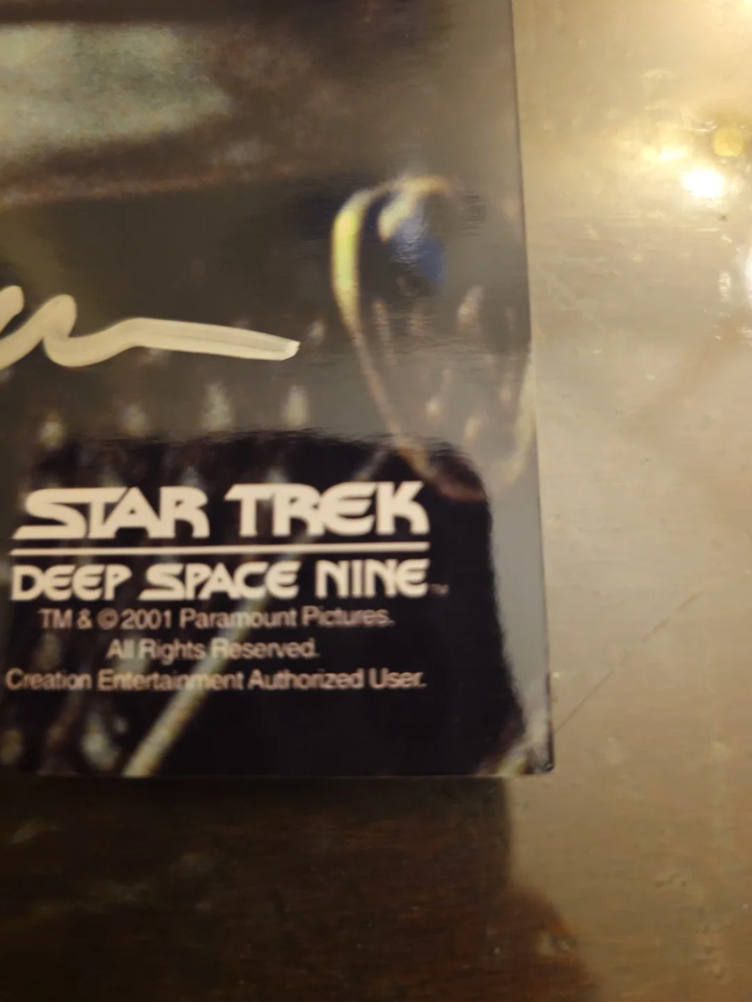 andrew Robinson — Andrew Robinson Signed 8x10 Photo "Garak" Star Trek Deep Space Nine, изображение 3