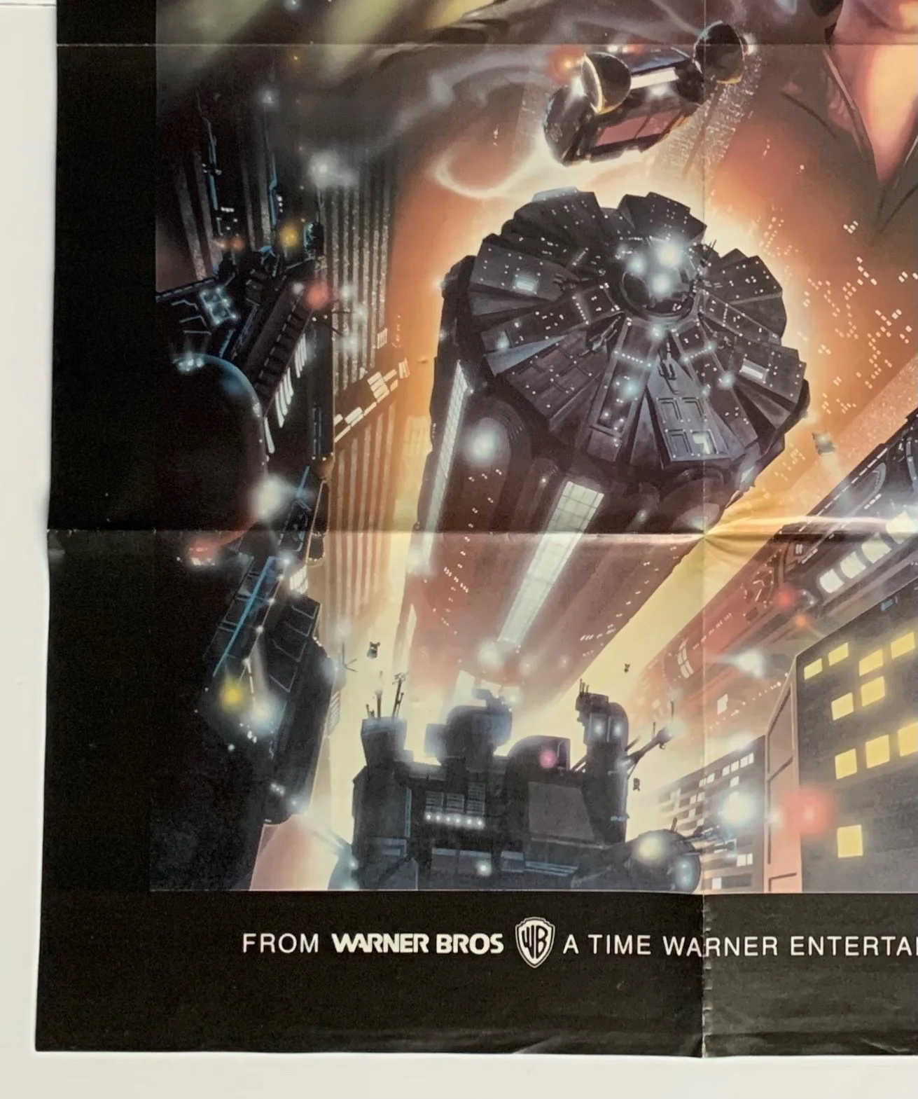 VINTAGE POSTER / BLADE RUNNER & DRACULA DOUBLE SIDED FILM MOVIE POSTER 1990’S, изображение 4