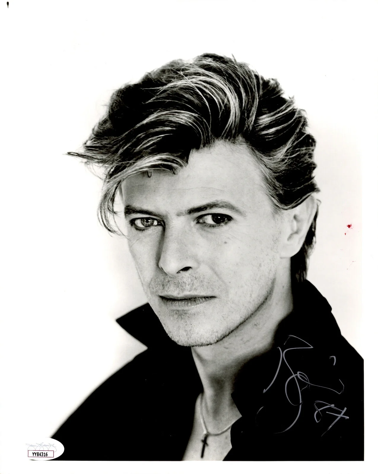 David Bowie — David Bowie Signed JSA LOA Autographed 8X10 Photo Autograph COA w/Date 1987, изображение 2