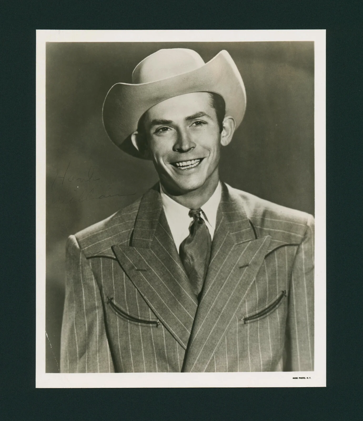Hank Williams — Hank Williams Sr Signed JSA LOA Autographed 8X10 Photo Autograph Auto COA D:1953, image 2