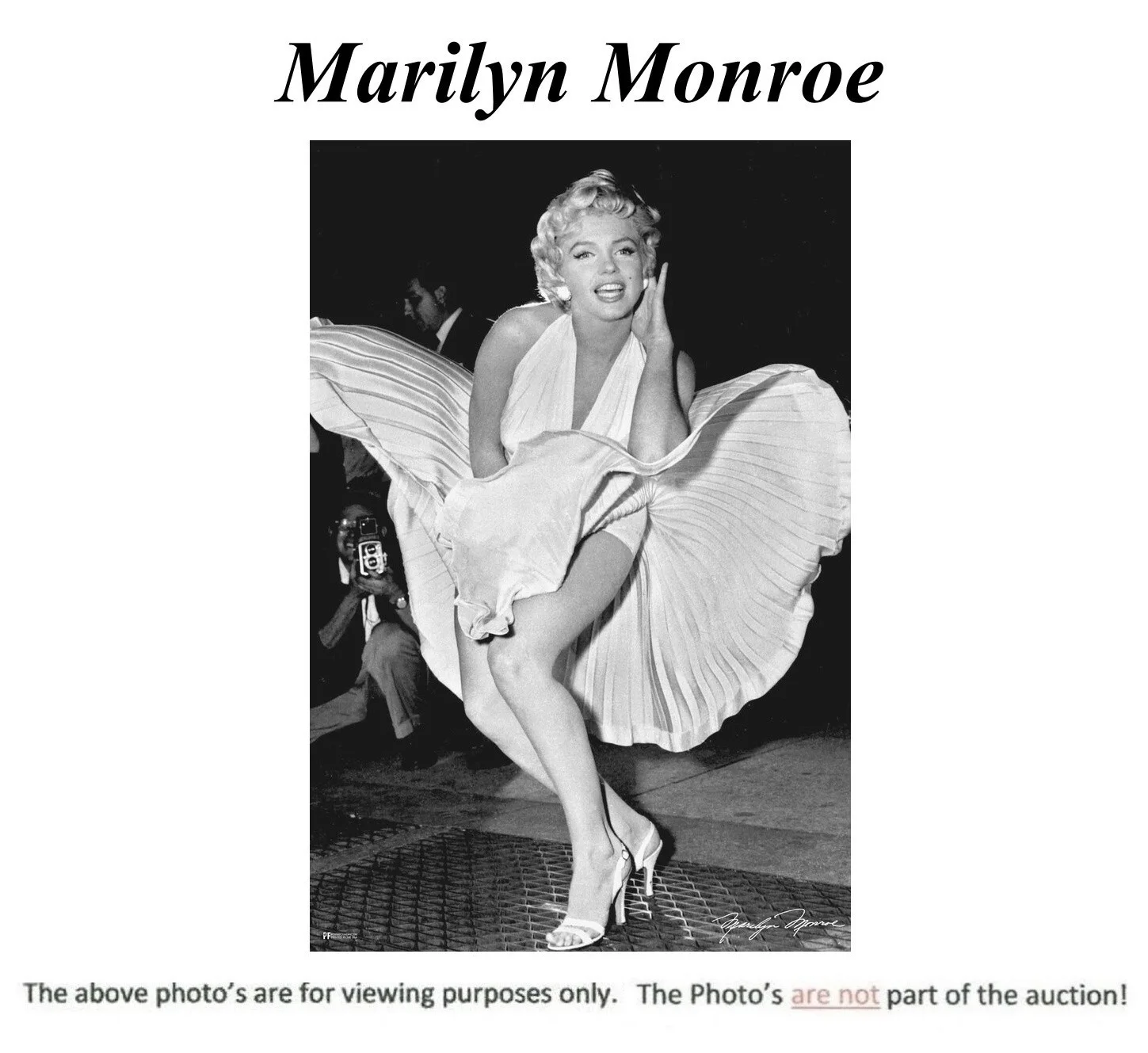 Marilyn Monroe — Marilyn Monroe 2009 Sp Legendary Cuts PSA/DNA COA 2/2 Signature Autographed Auto, image 3