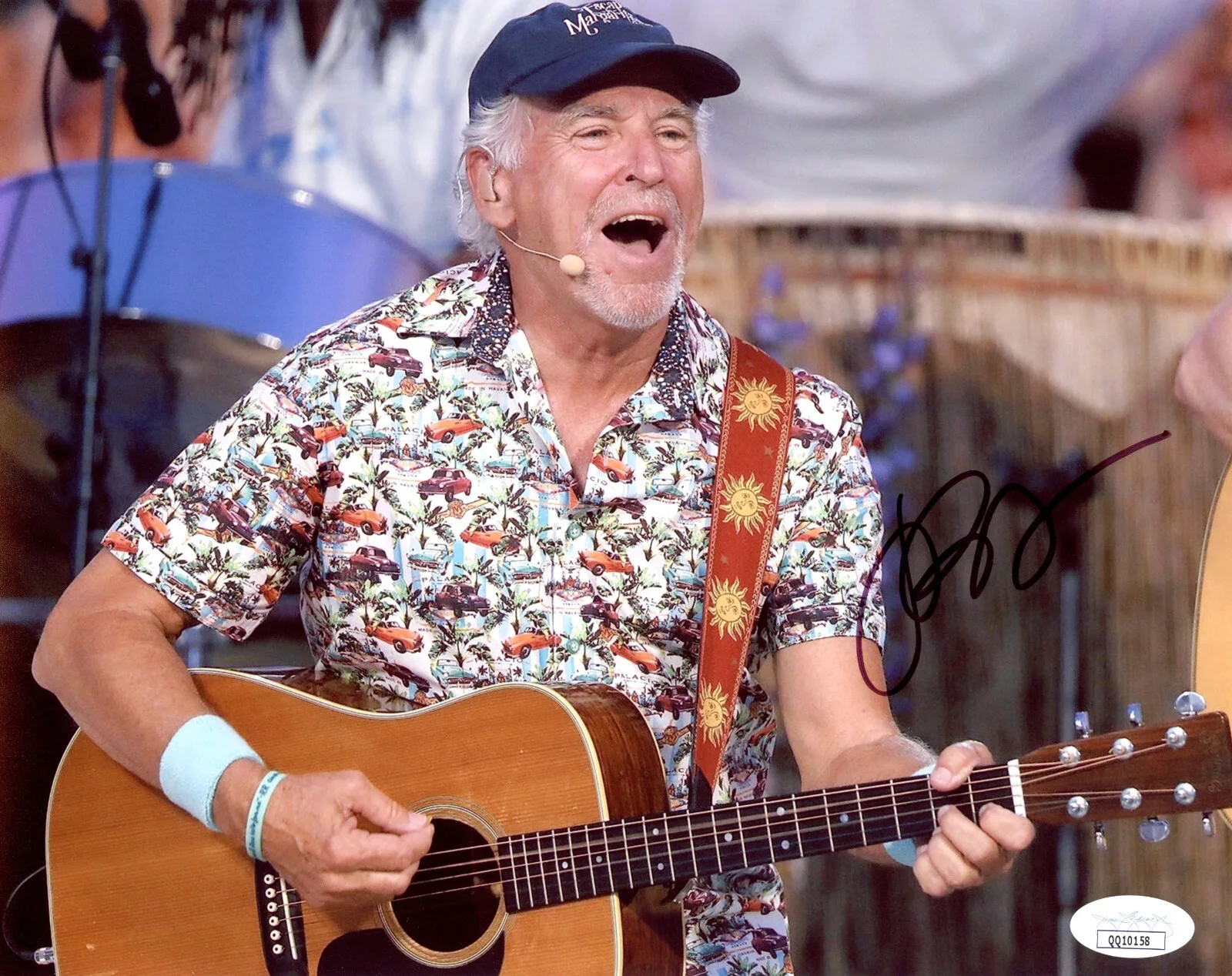 Jimmy Buffett — Jimmy Buffett Signed JSA COA Autographed 8X10 Concert Photo Autograph Auto D2023