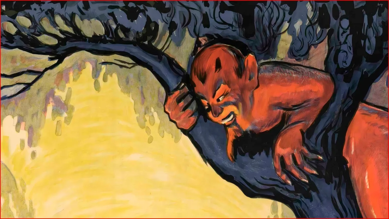 Häxan - 1922 Silent Horror / Documentary 11" x 15.75" Swedish Film Poster, image 4