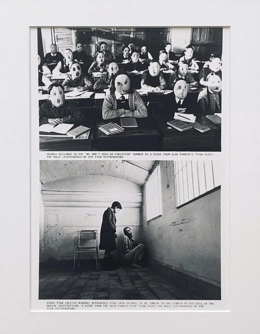 Pink Floyd The Wall Photo Original Framed 8X10 Inch B&W Press Publicity Still, изображение 3