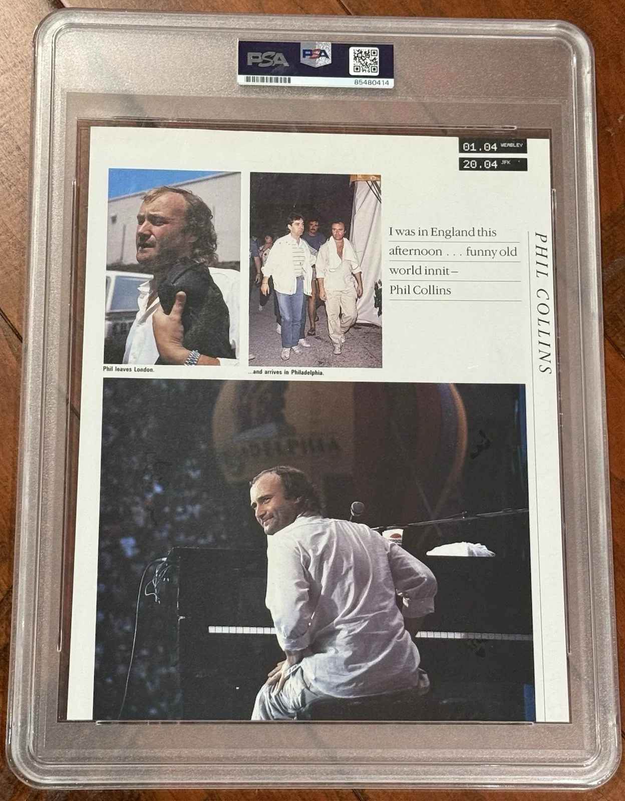 Robert Plant Signed Magazine Photo PSA Authentic Autograph Led Zeppelin, image 3