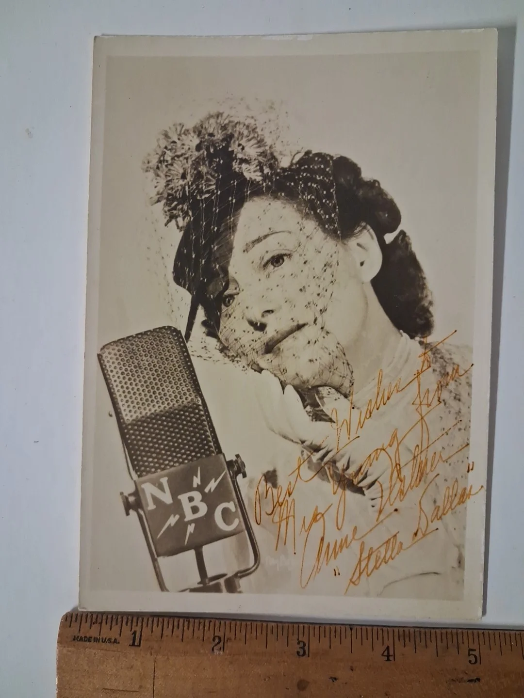 Anna Elstner — 1930s-40s ANNA ELSTNER Stella Dallas RADIO Signed Photo 5"x7", изображение 3
