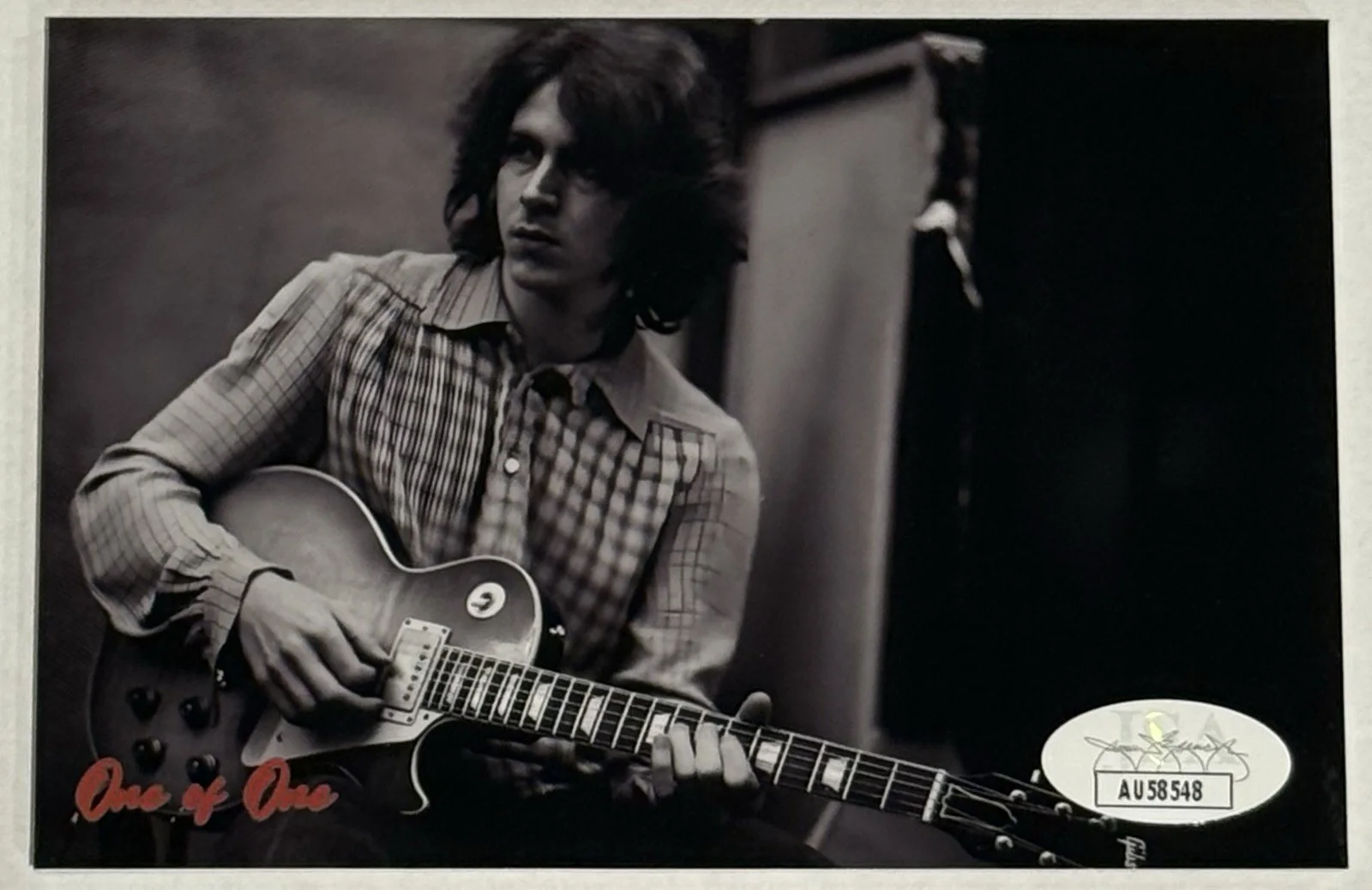 Mick Taylor Custom Cut Autograph Card with JSA Authentic Auto The Rolling Stones, image 4