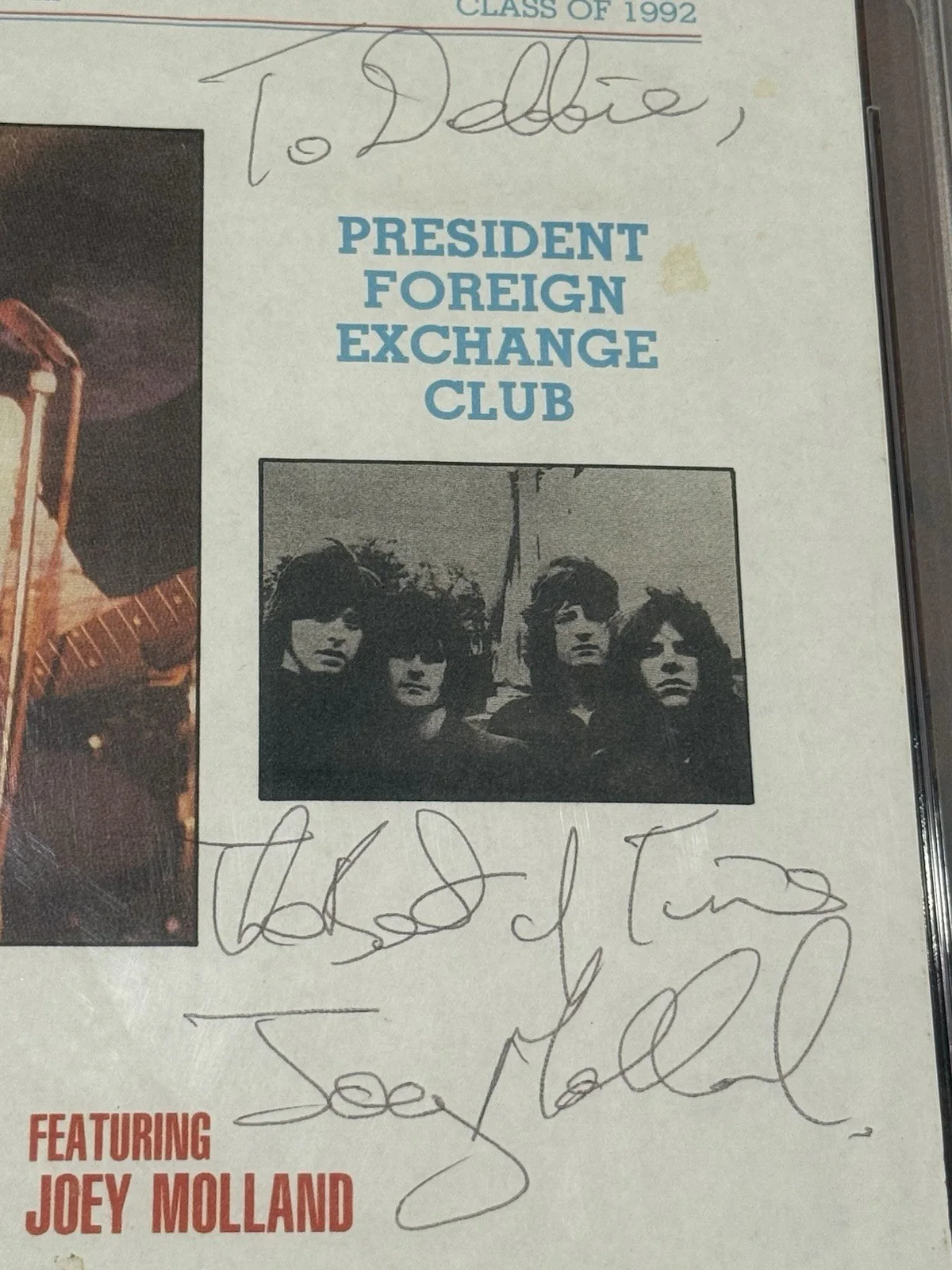 Joey Molland Signed Page PSA Authentic Autograph Badfinger Guitarist, изображение 3