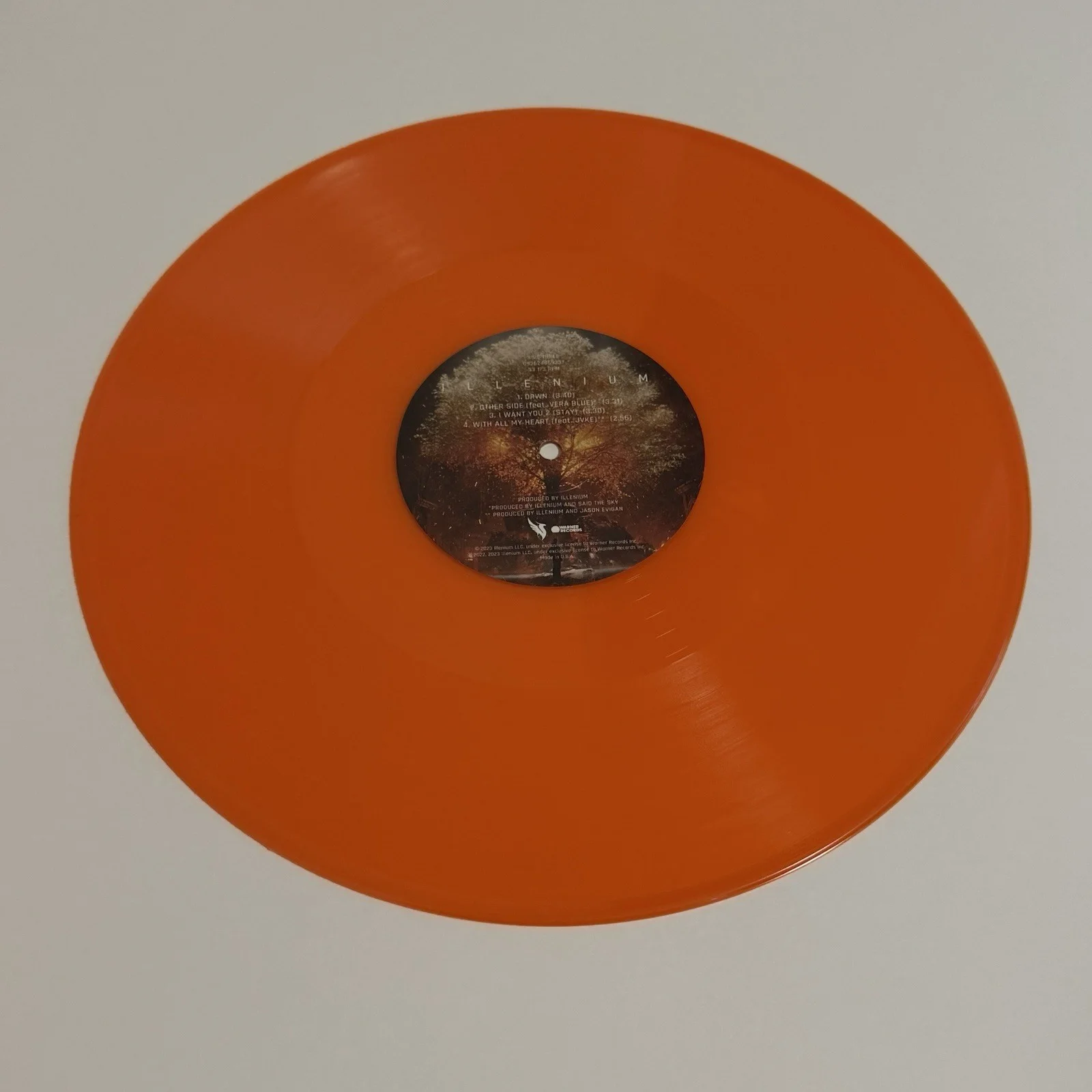 ILLENIUM SIGNED SELF TITLED VINYL RECORD EDM PRODUCER JSA COA, image 3