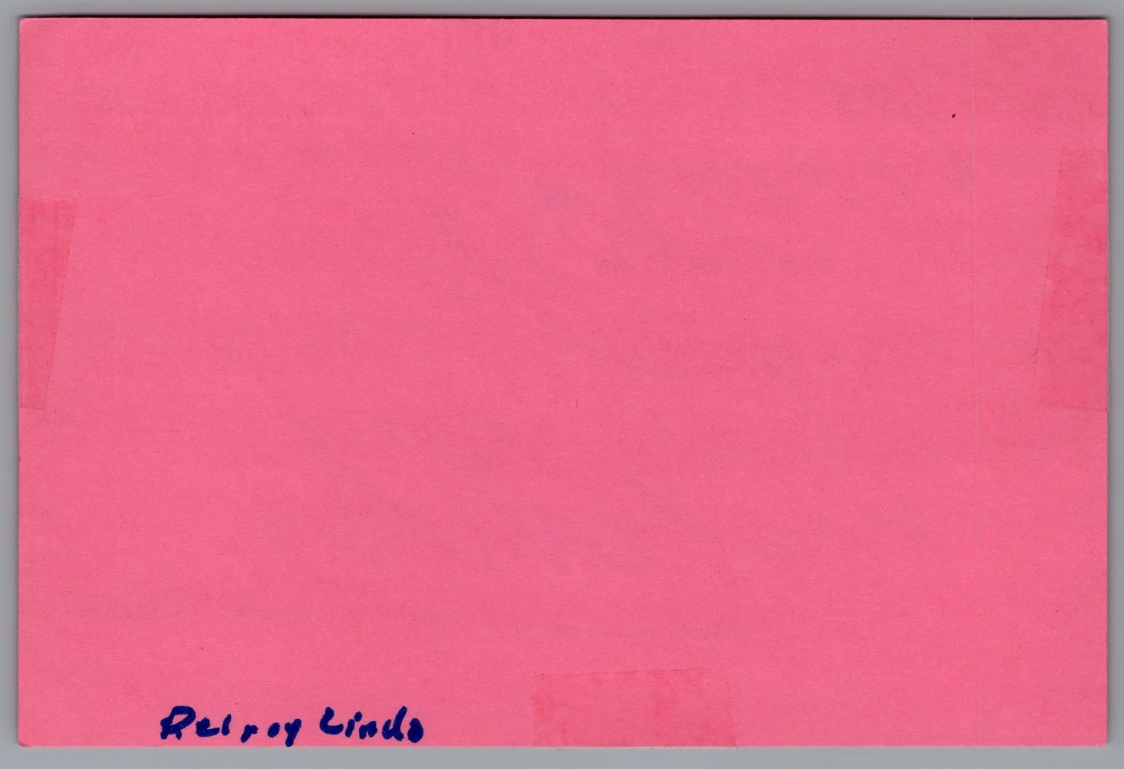 Delroy Lindo — Delroy Lindo Signed 4x6 Index Card Sinners Autographed, image 2