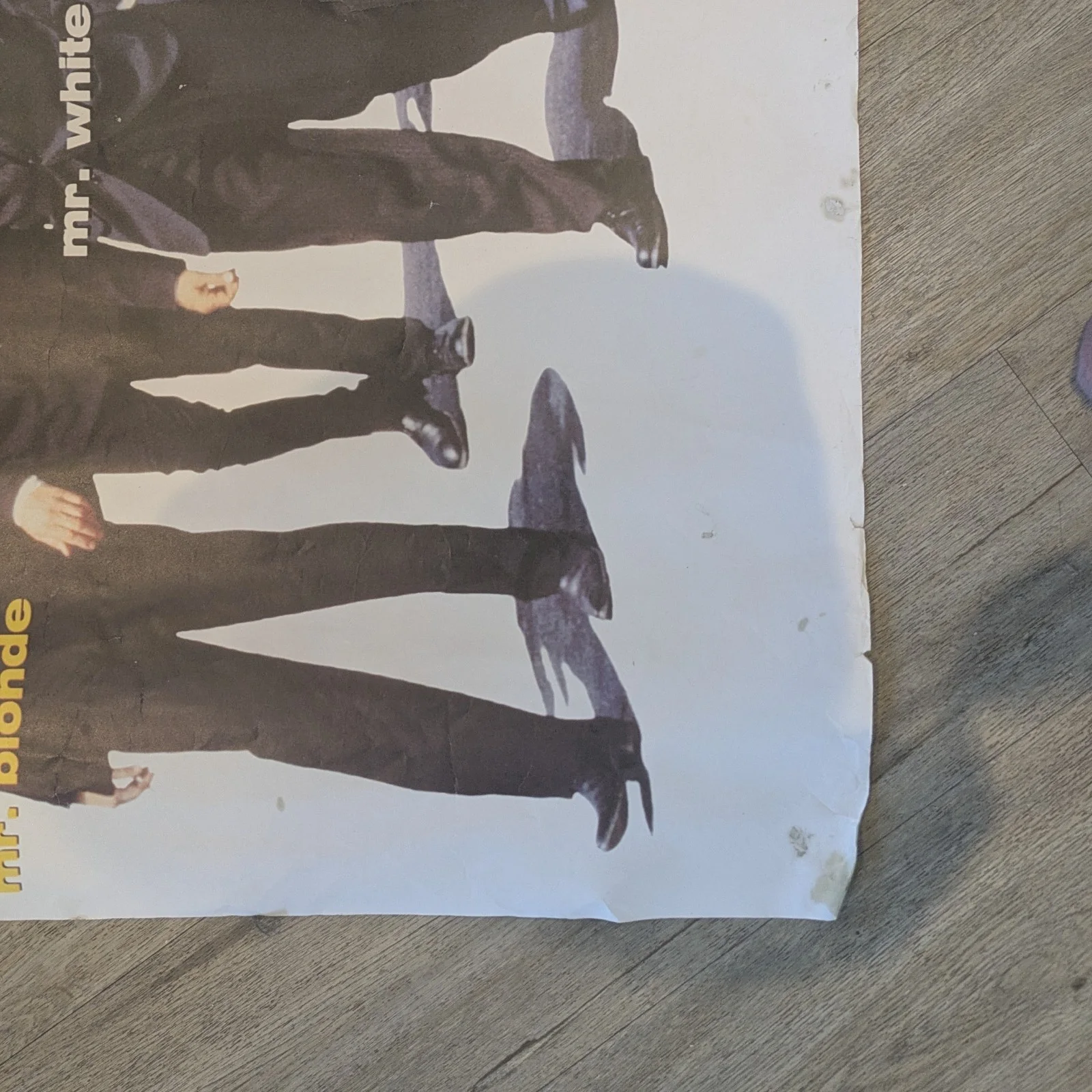 VINTAGE Reservoir Dogs Poster 1992 - Huge Giant Size 135x96cm - Shabby Chic Art, изображение 2