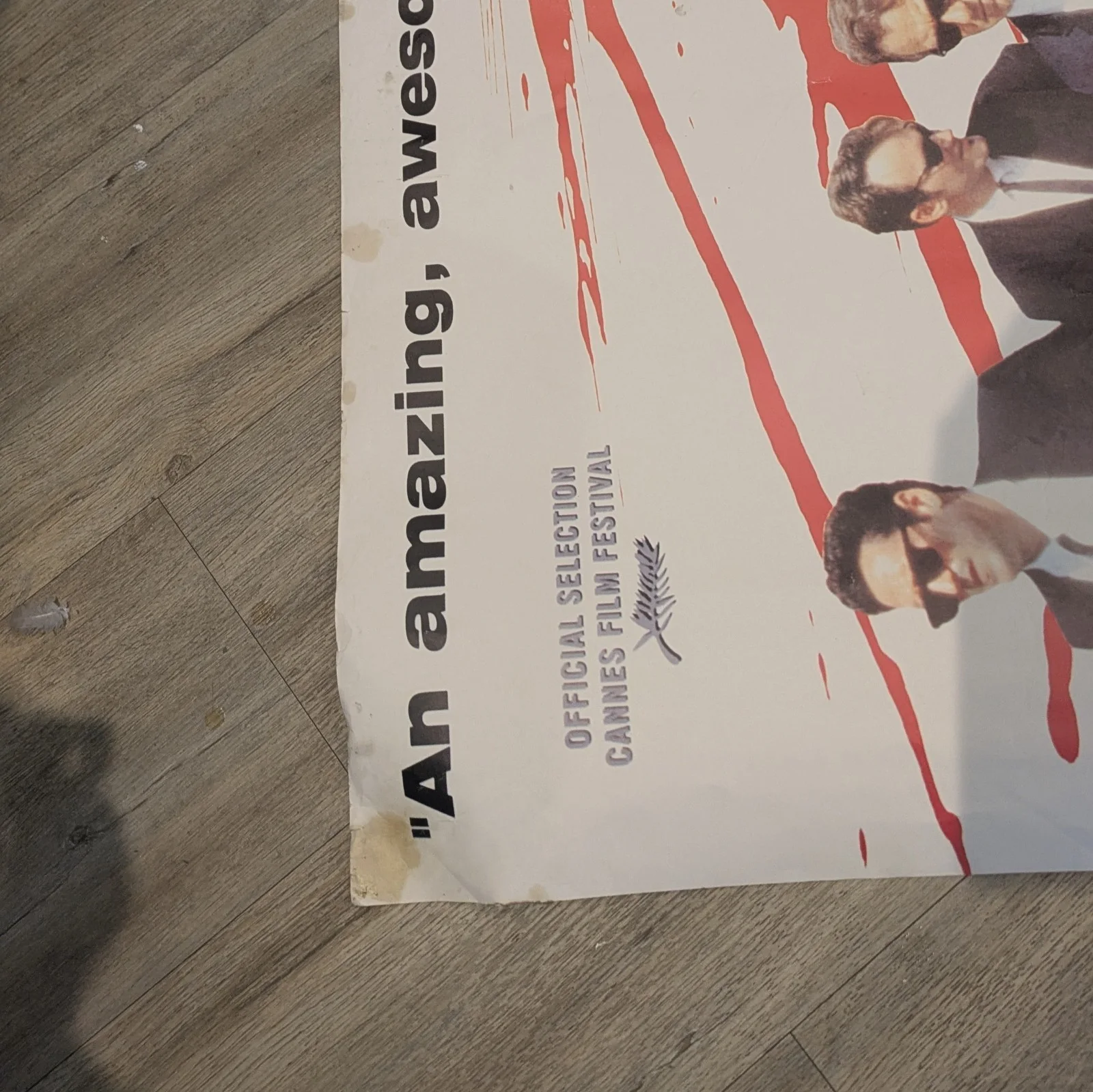 VINTAGE Reservoir Dogs Poster 1992 - Huge Giant Size 135x96cm - Shabby Chic Art, изображение 5