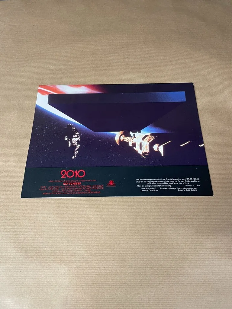 2010 Movie Special 84-3 Souvenir Magazine 1984, image 2