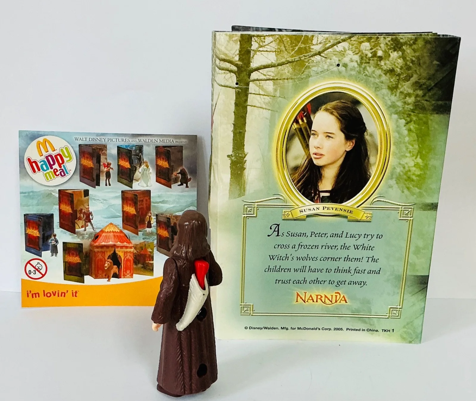2005 MCDONALDS DISNEY CHRONICLES OF NARNIA SUSAN PEVENSIE ACTION FIGURE TOY VGC, изображение 4
