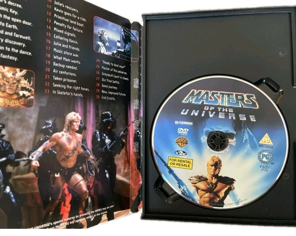 Masters of the Universe DVD starring Dolph Lundgren. 1987 cannon movie, изображение 3