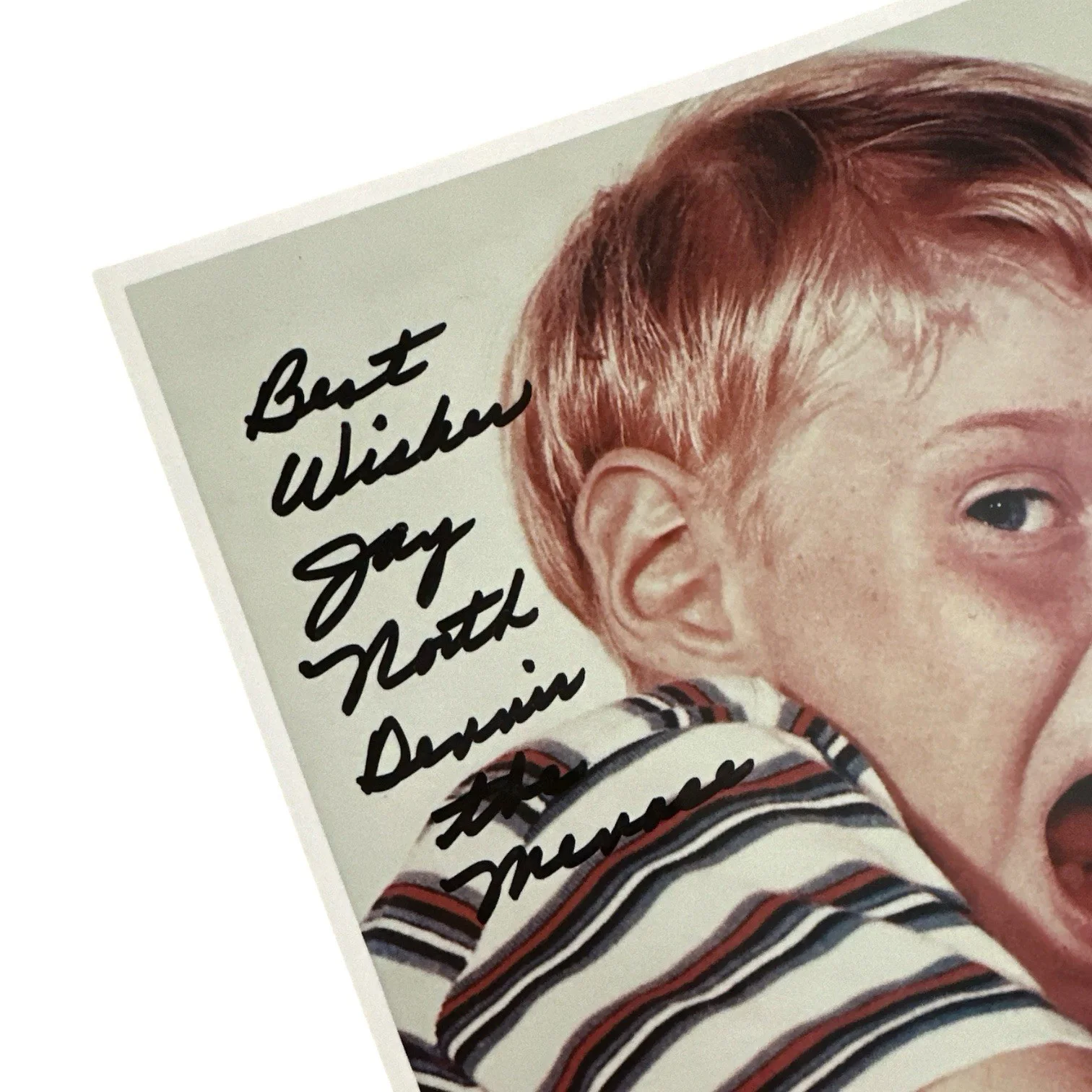 Jay North (d. 2025) Signed Autograph 8x10 Photo! Dennis the Menace Child TV Star, изображение 2