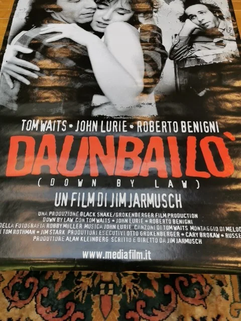 Manifesto Down by Law Jarmusch Benigni Tom Waits Braschi Roberto, image 2
