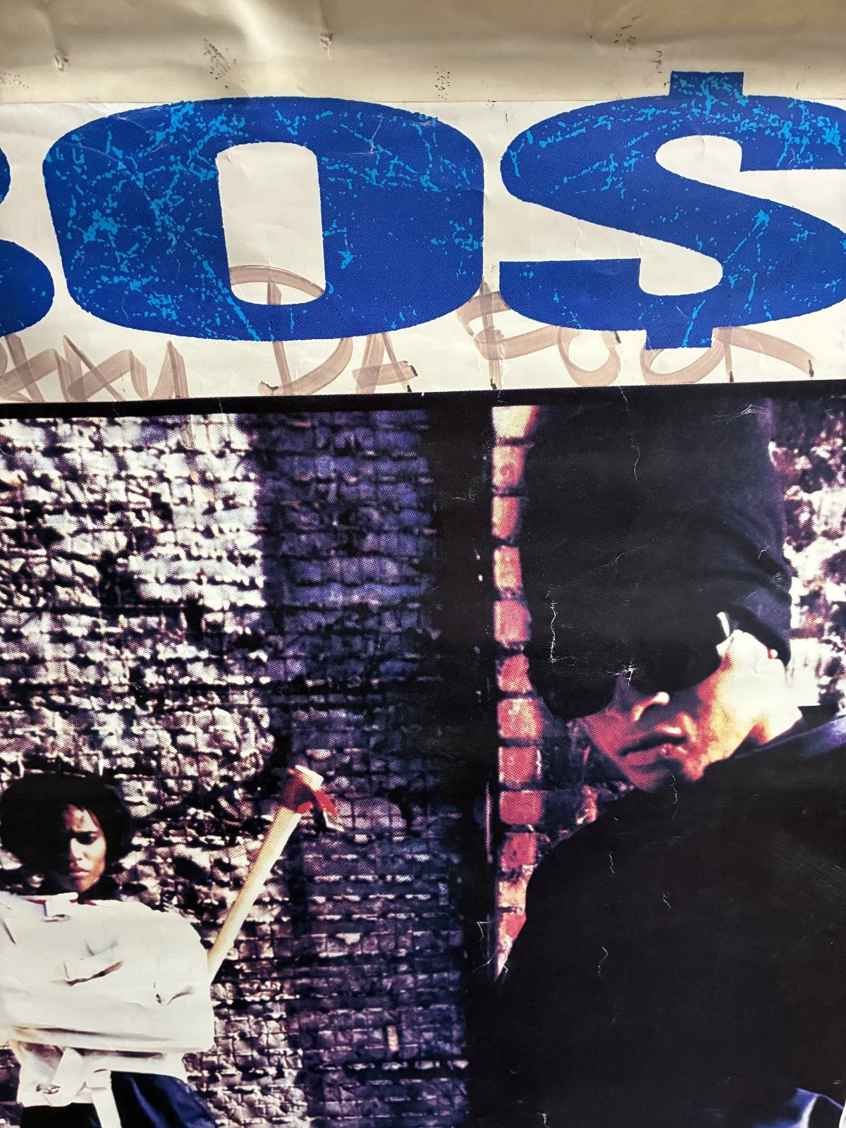 Signed Boss 1993 Born Gangstaz Promotional Poster Detroit Hip Hop Rap Promo, изображение 3