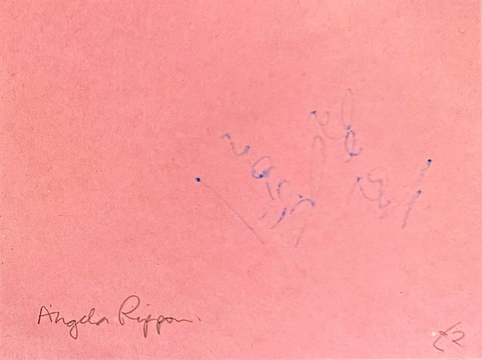 Angela Rippon — ANGELA RIPPON Signed Autograph 4x5 ALBUM PAGE Wire in the Blood House of Cards, изображение 2