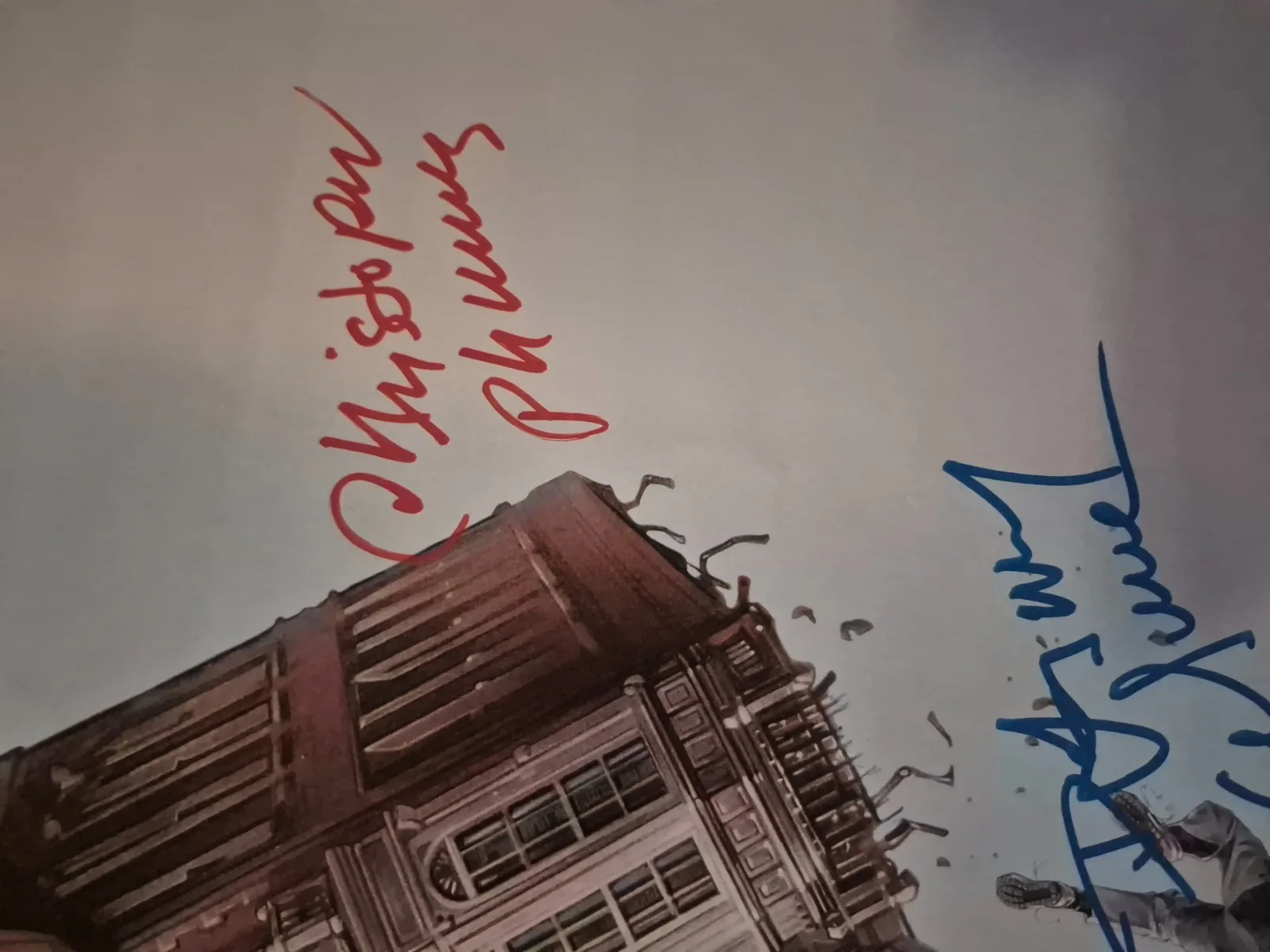 seen below — WHERE THe heart is CAST SIGNED MOVIE POSTER-w./COA ekim, image 5