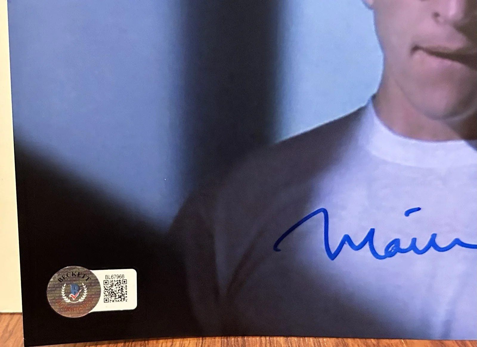 MATTHEW MODINE SIGNED FULL METAL JACKET JOKER DAVIS 8x10 PHOTO C BECKETT BAS, image 2