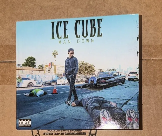 Ice Cube Signed Man Down CD Authentic Autograph BAS COA, image 2