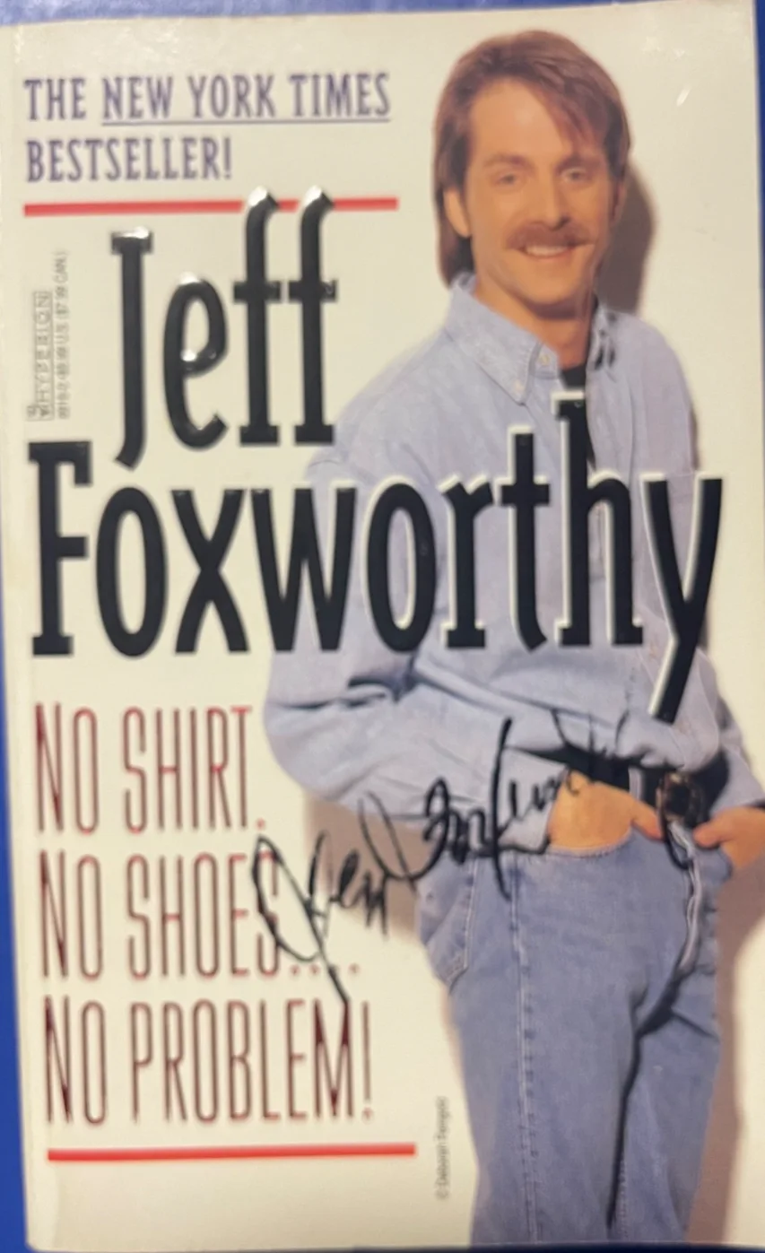 Jeff Foxworthy Autographed Book, image 3