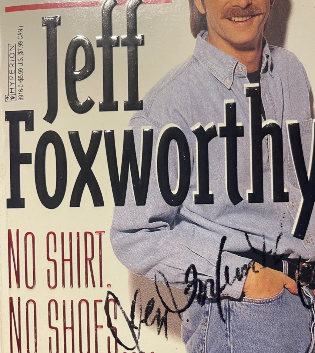Jeff Foxworthy Autographed Book, image 4