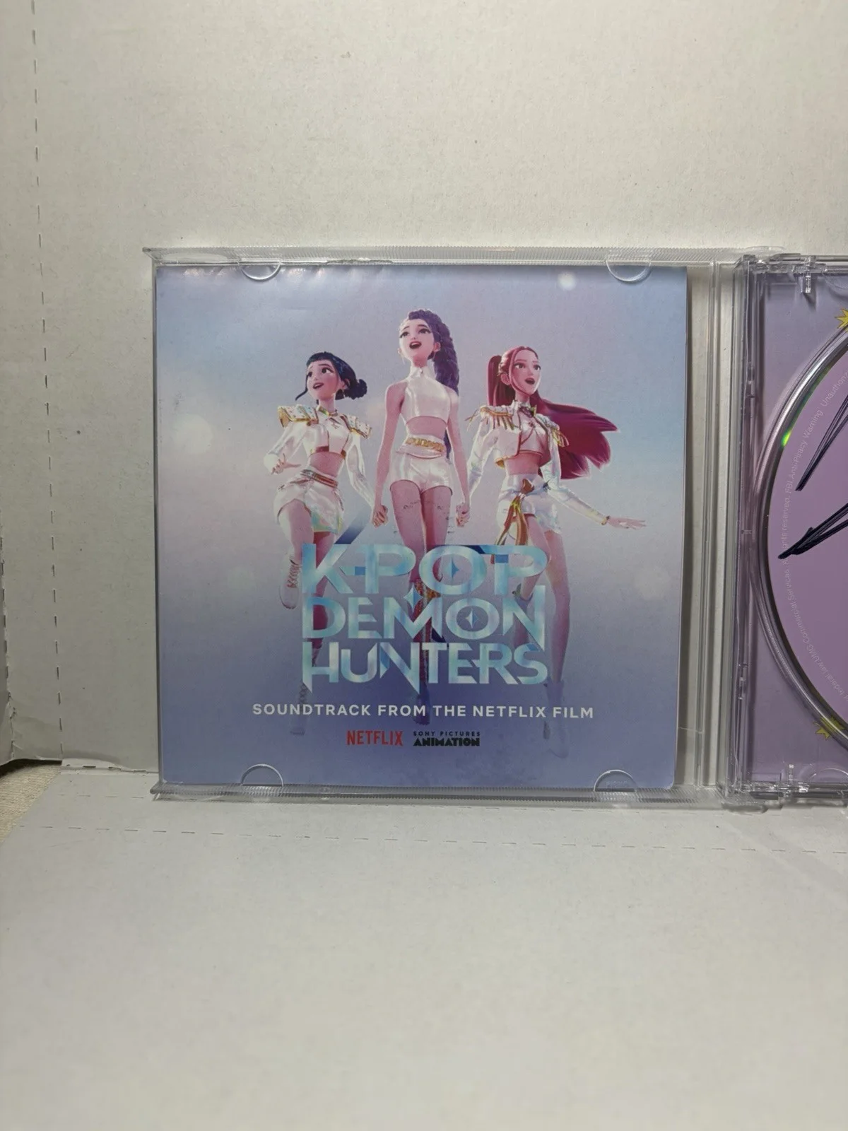 REI AMI SIGNED AUTOGRAPHED K POP DEMON HUNTERS CD DISK WITH PROOF PSA DNA COA, image 3