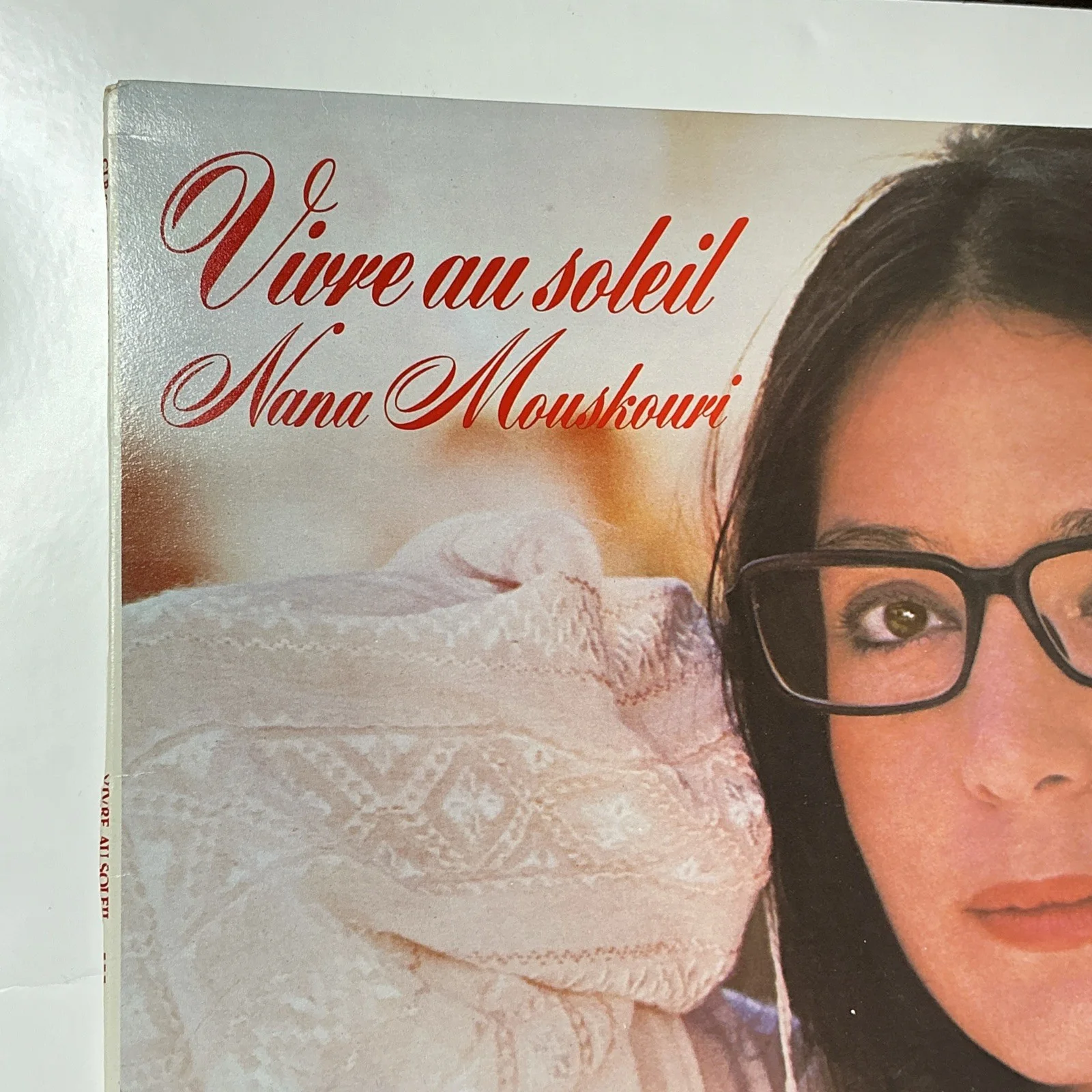 Nana Mouskouri Signed LP, Vive Au Soleil, Grand Records, 1980 GLP 80001, изображение 3