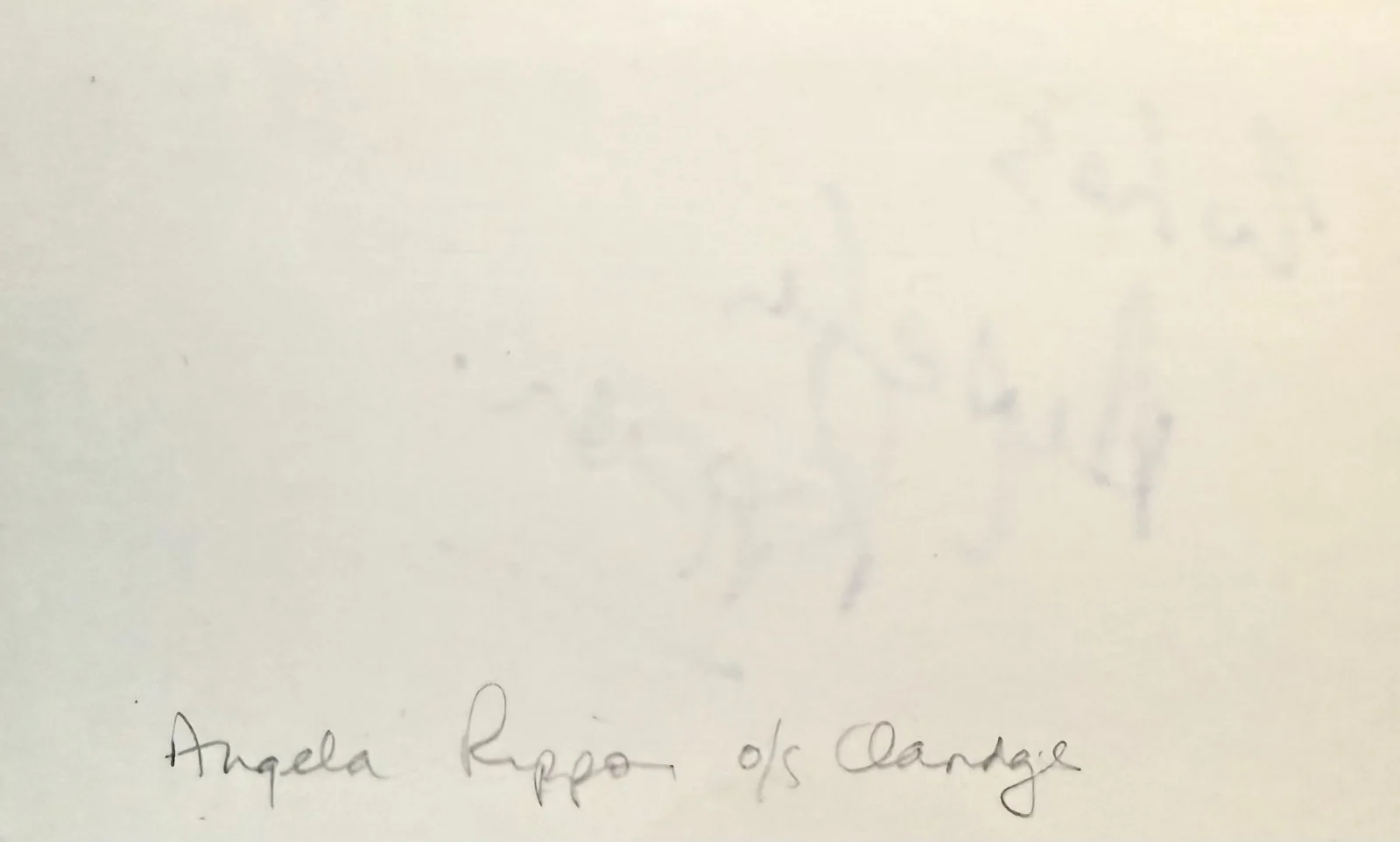 Angela Rippon — ANGELA RIPPON Autograph Signed 3 x 5 INDEX CARD Wire in the Blood House of Cards, изображение 2