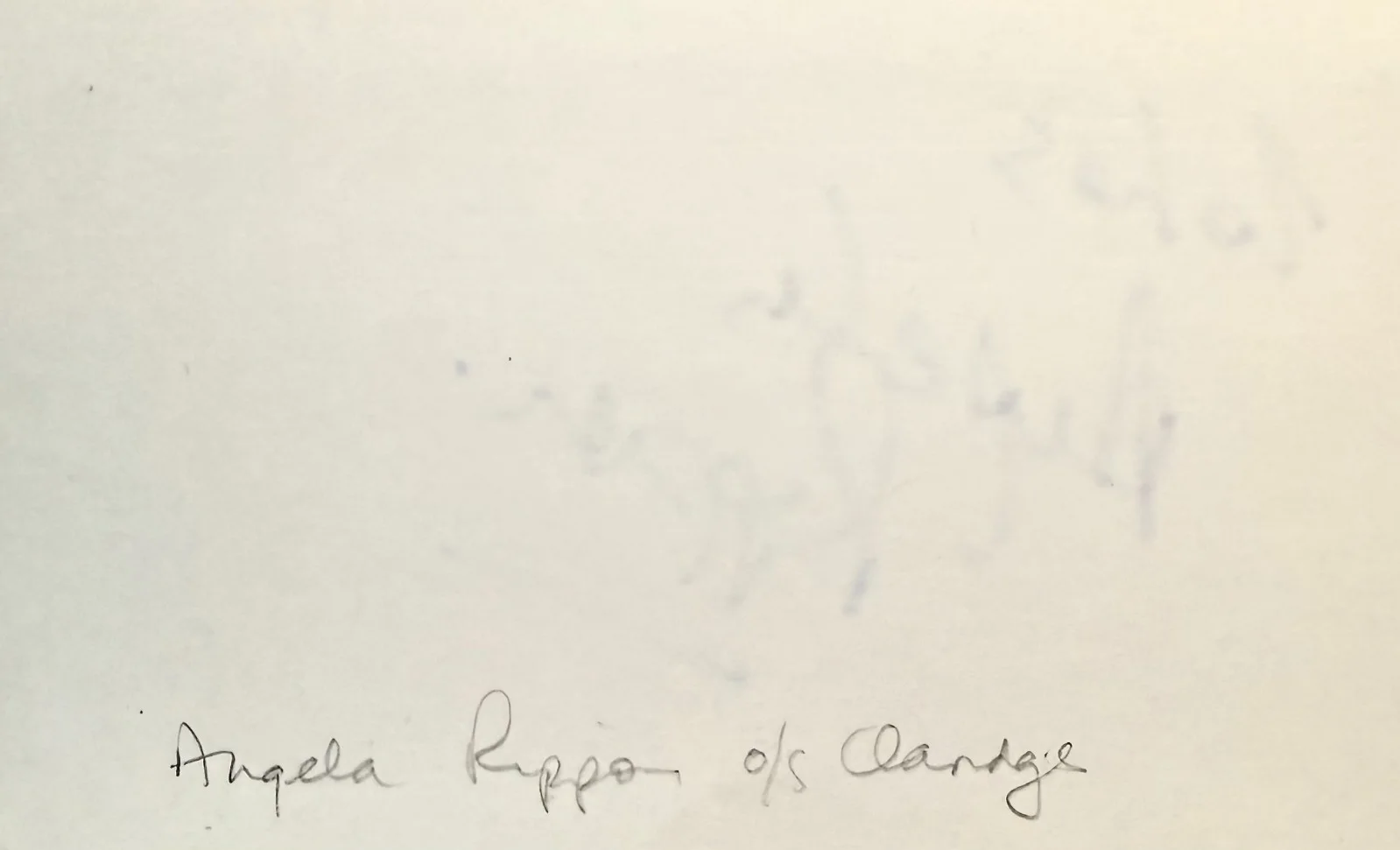 Angela Rippon — ANGELA RIPPON Autograph Signed 3 x 5 INDEX CARD Wire in the Blood House of Cards, изображение 4