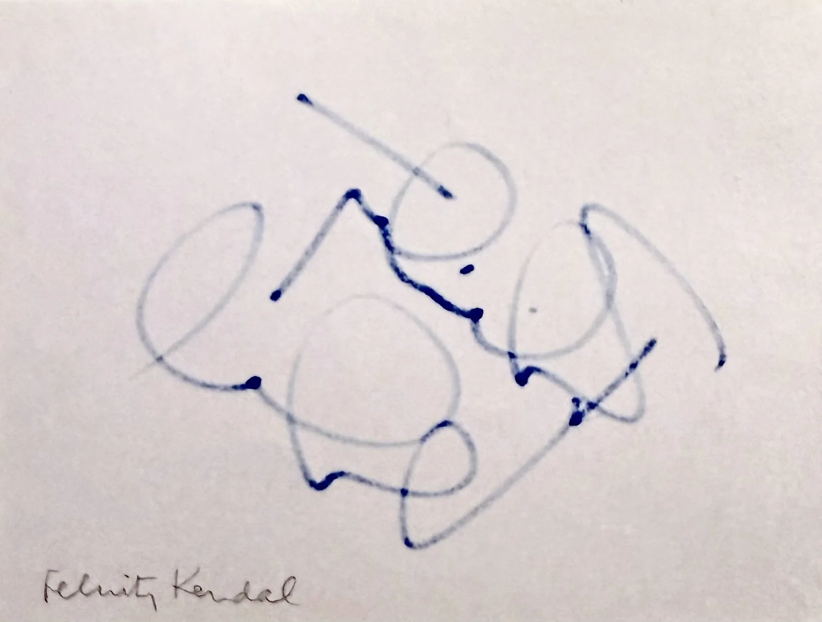 Felicity Kendal — FELICITY KENDAL Signed Autograph 3x4 ALBUM PAGE The Good Life The Mistress SOLO, изображение 2