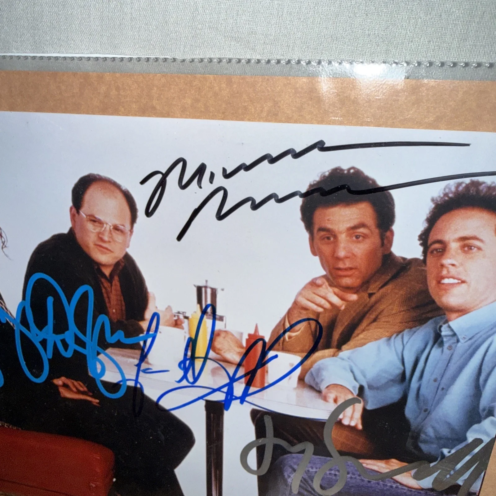 seinfeld cast — Seinfeld Cast Signed 8x10 w COA Seinfeld, ALEXANDER, Louis-Dreyfus, RICHARDS, image 3